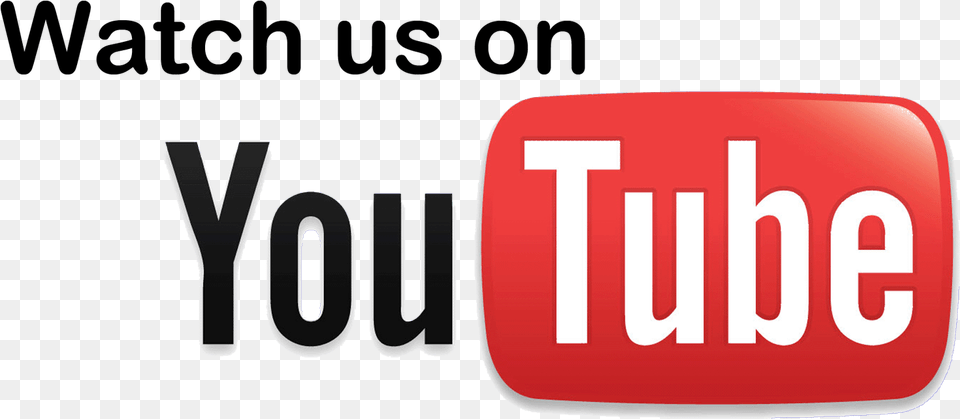 Watch Us On Youtube Logo, First Aid, Sign, Symbol Png Image
