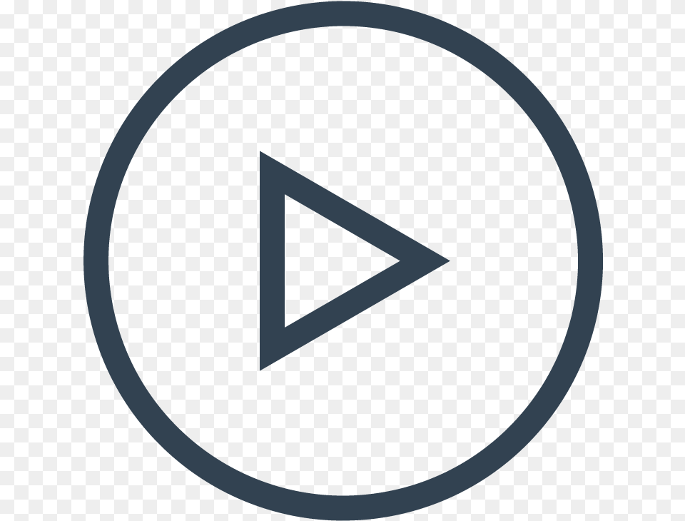 Watch Video Youtube Logo Outline, Triangle, Disk Free Transparent Png