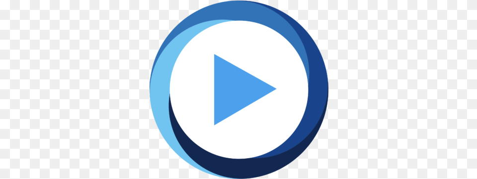 Watch Viewer For Youtube Blue Logo, Triangle, Disk Free Png