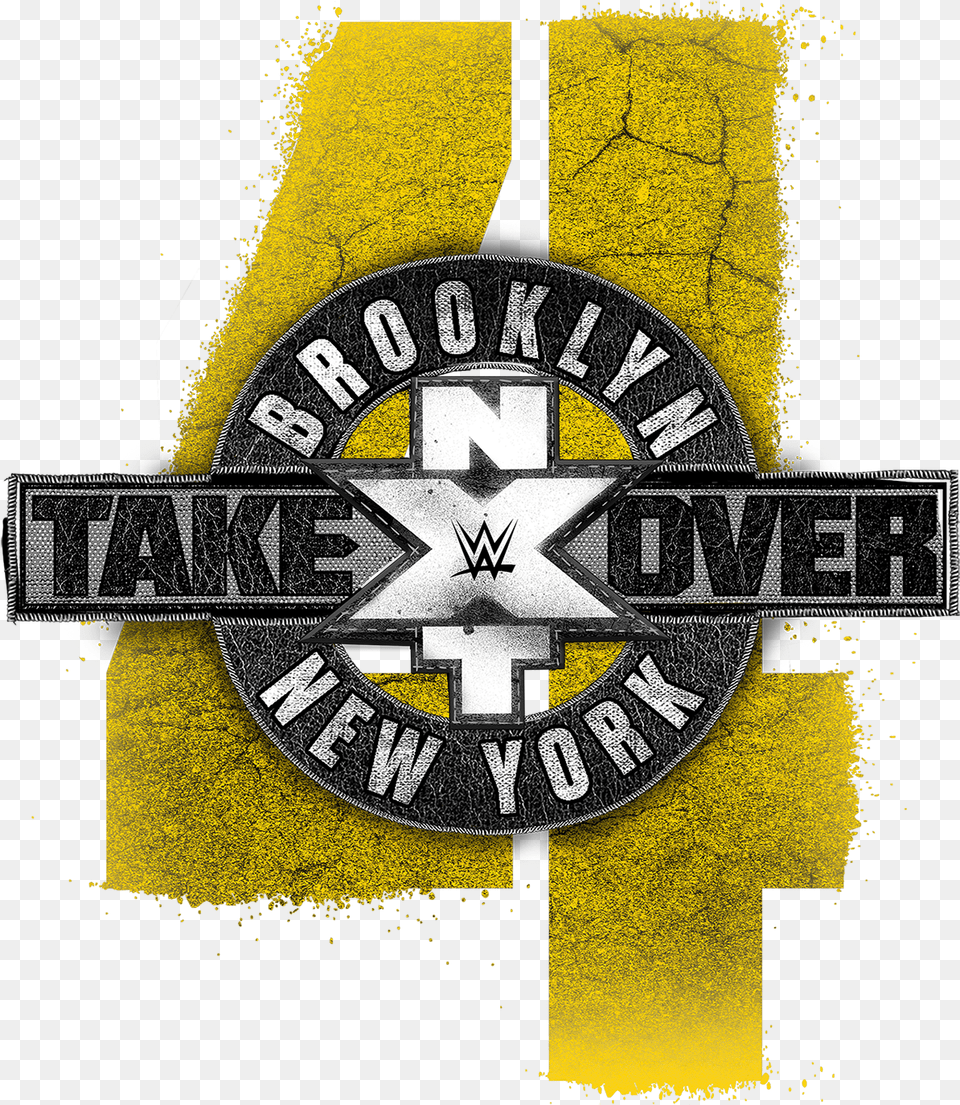 Watch Wwe Nxt Takeover Nxt Takeover Brooklyn, Logo, Cross, Symbol, Emblem Free Png Download