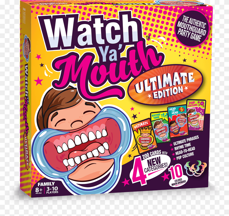 Watch Ya Mouth, Food, Sweets, Gum, Face Free Png Download