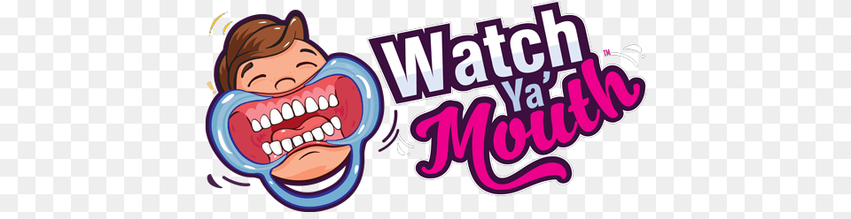 Watch Ya Mouth Review, Body Part, Person, Teeth, Purple Png Image