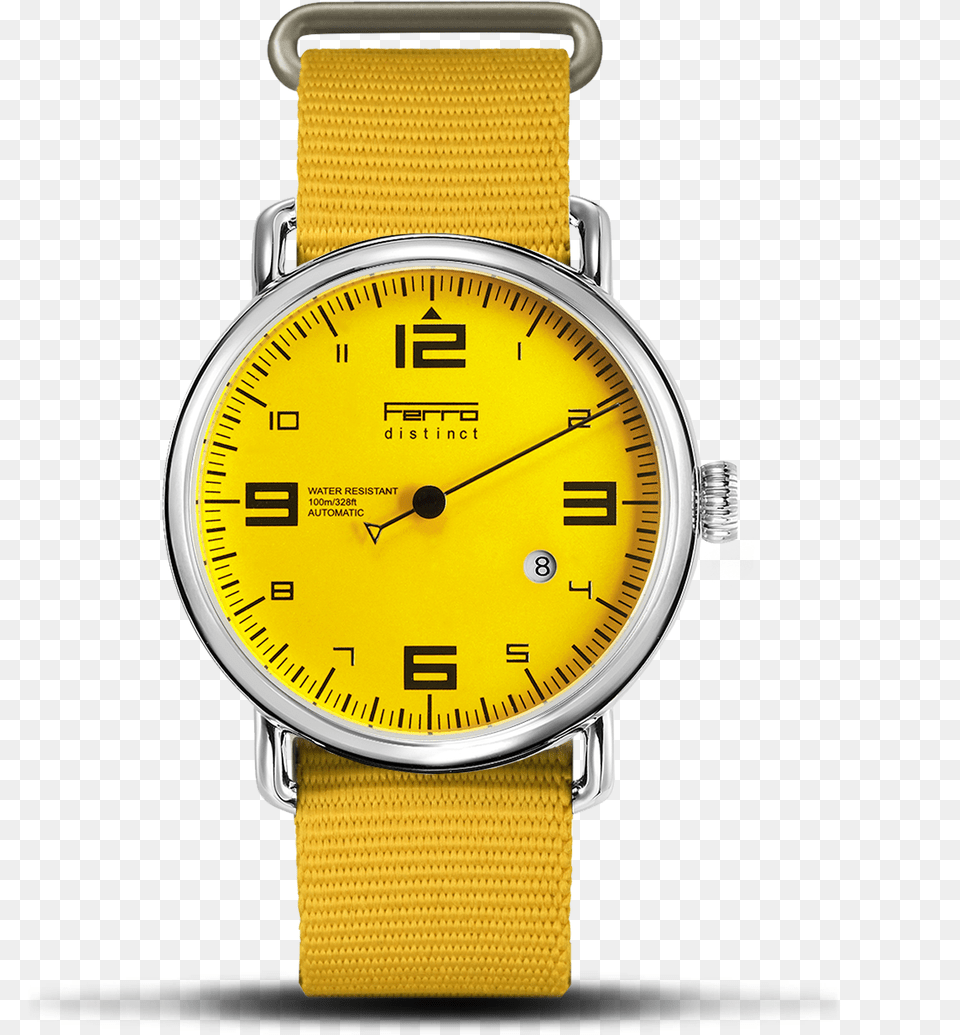 Watch Yellow Dial, Arm, Body Part, Person, Wristwatch Free Png