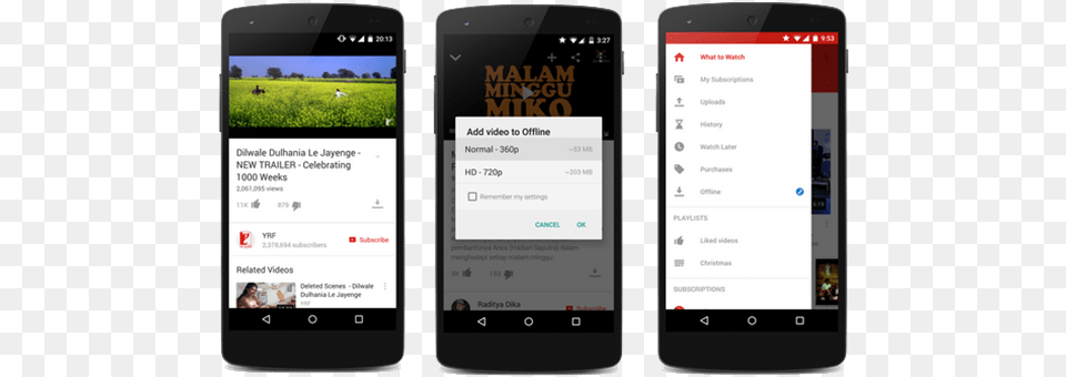 Watch Youtube Videos Offline Youtube App Download Offline, Electronics, Mobile Phone, Phone Free Png