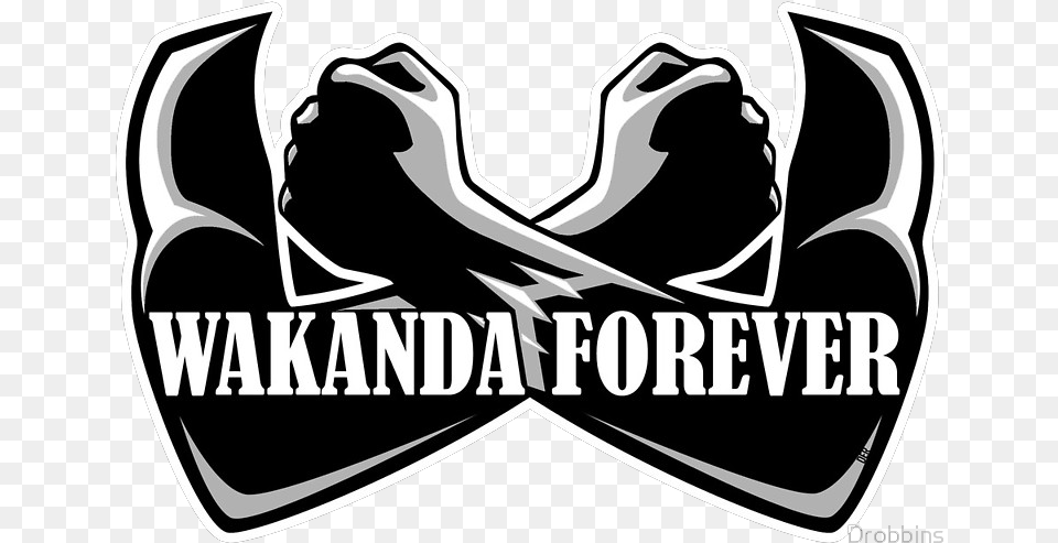 Watchcat Wakanda Wednesday Black Panther Wakanda Forever, Stencil, Logo, Body Part, Hand Free Png Download