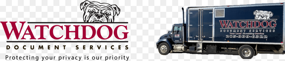 Watchdog Shredding Trailer Truck, Moving Van, Transportation, Van, Vehicle Free Transparent Png