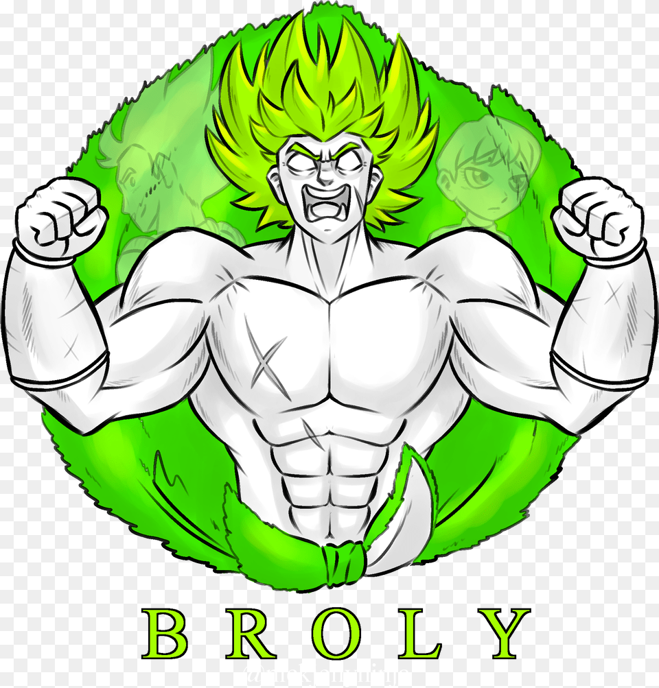 Watched The Dragon Ball Super Broly Movie Today And I Clip Art, Publication, Book, Comics, Green Free Transparent Png