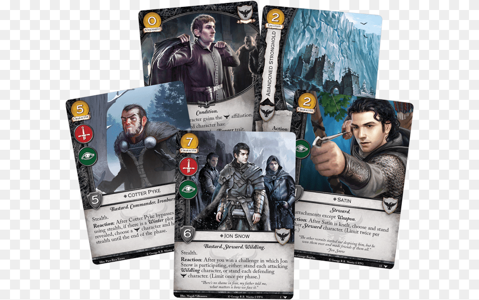 Watchers On The Wall Review Game Of Thrones Lcg Watchers On The Wall, Clothing, Coat, Jacket, Adult Png Image