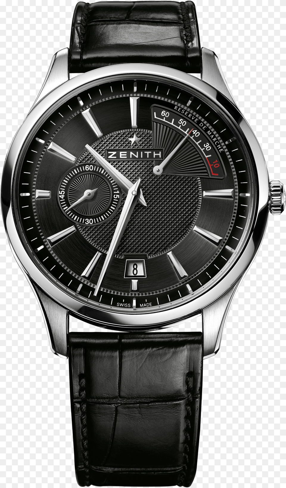 Watches Image Zenith Elite Captain Power Reserve, Arm, Body Part, Person, Wristwatch Free Transparent Png