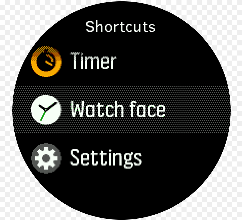 Watchface Setting Circle, Disk Png