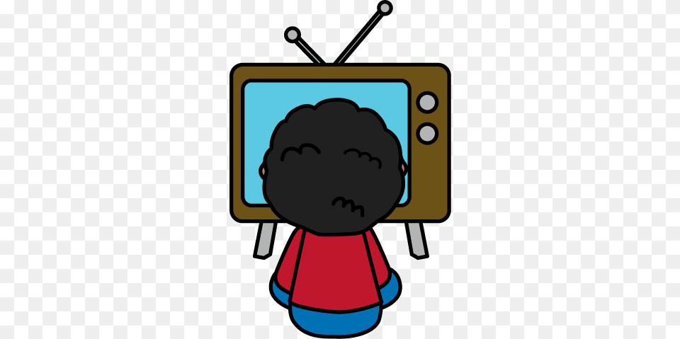 Watching Tv Clipart, Computer Hardware, Electronics, Screen, Hardware Png Image