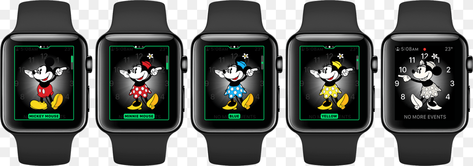Watchos 3 Faces Minnie Mouse Space Gray Toy Story Apple Watch, Arm, Body Part, Person, Wristwatch Free Png Download
