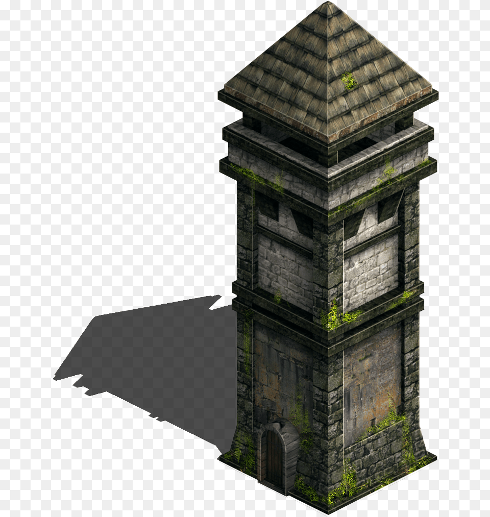 Watchtower Lvl2 Exp Full Size Fortified Tower, Architecture, Building, Outdoors Png Image