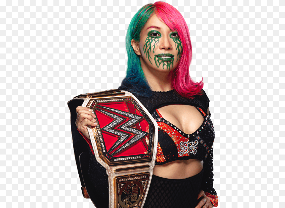 Watchwrestling Matches Asuka Raw Champion, Adult, Female, Person, Woman Png Image