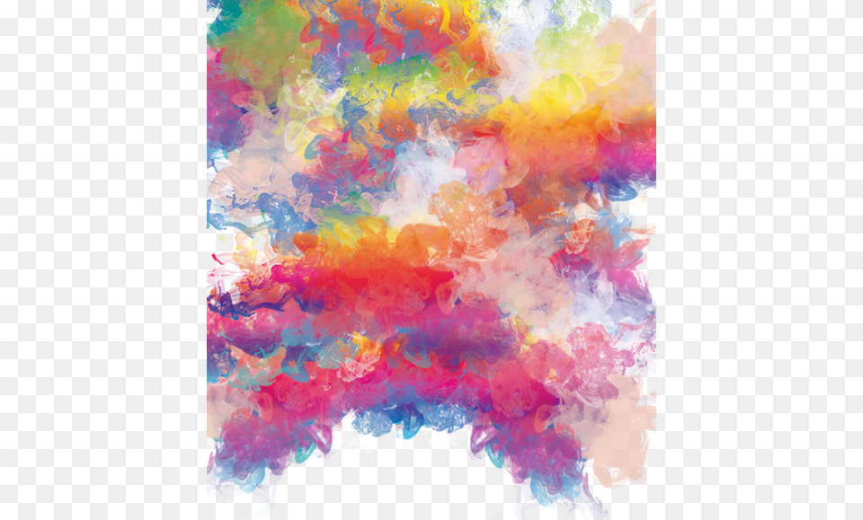 Watecolor Smoke Clouds Sky Background Colorful Ftestic Color Smoke 3d, Art, Modern Art, Graphics, Pattern Free Transparent Png