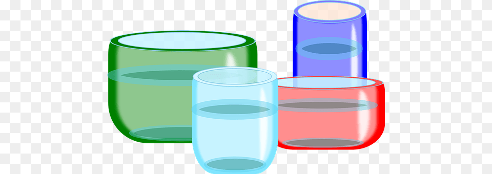 Water Cup, Cylinder, Glass, Plastic Free Png