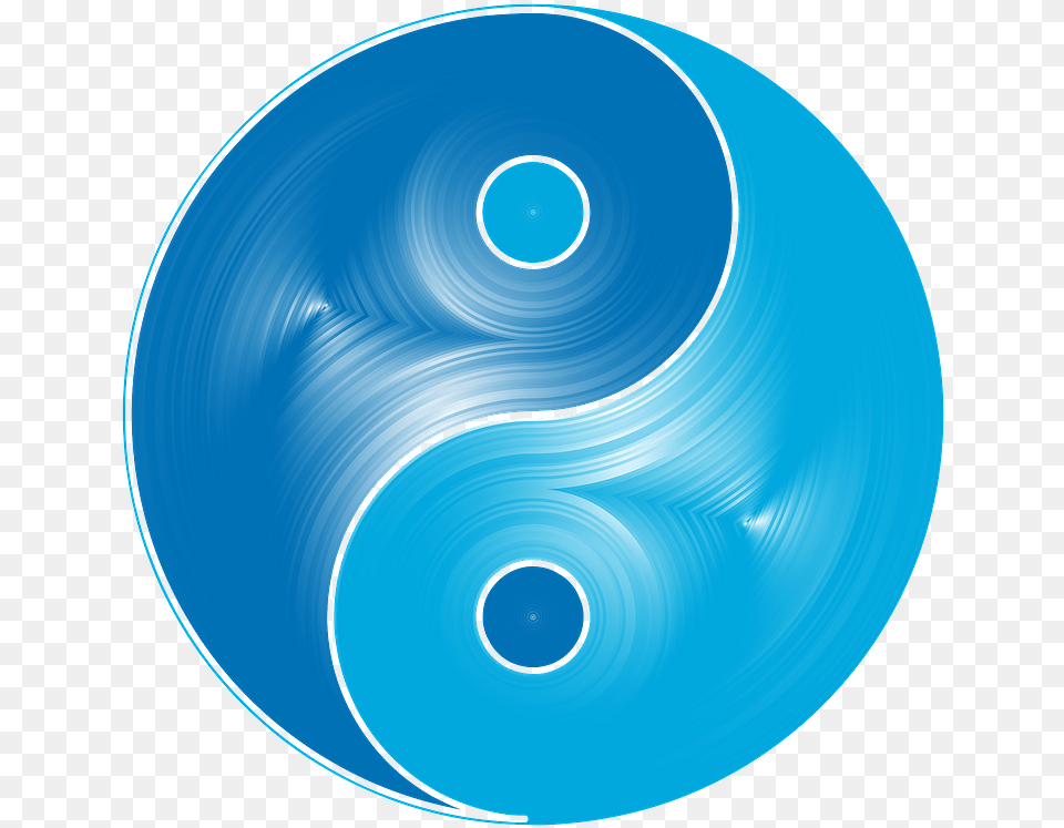 Water And Air Yin Yang Clipart Water Yin Yang, Sphere, Spiral, Disk, Coil Free Transparent Png