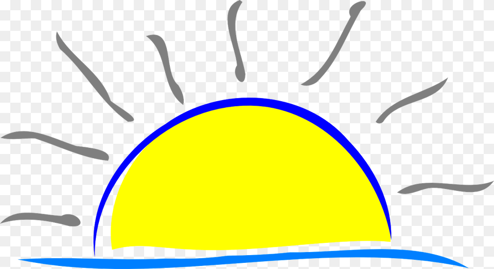 Water And Sun Half Sun Clip Art, Hardhat, Cap, Clothing, Helmet Png Image