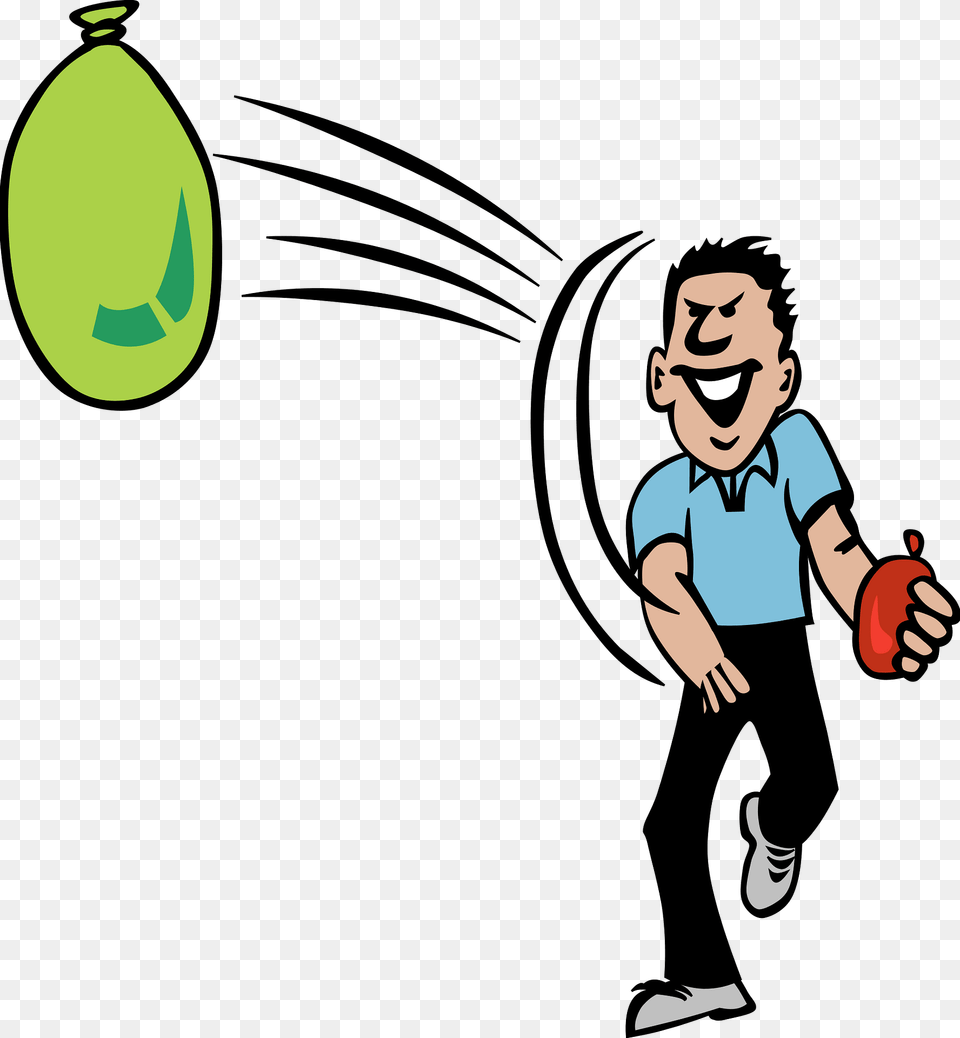 Water Balloon Clipart, Person, Clothing, Footwear, Shoe Free Png Download