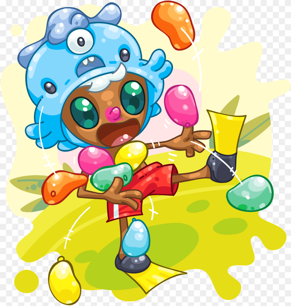 Water Balloon Too Many Water Balloons Transparent Dot, Food, Sweets Png Image