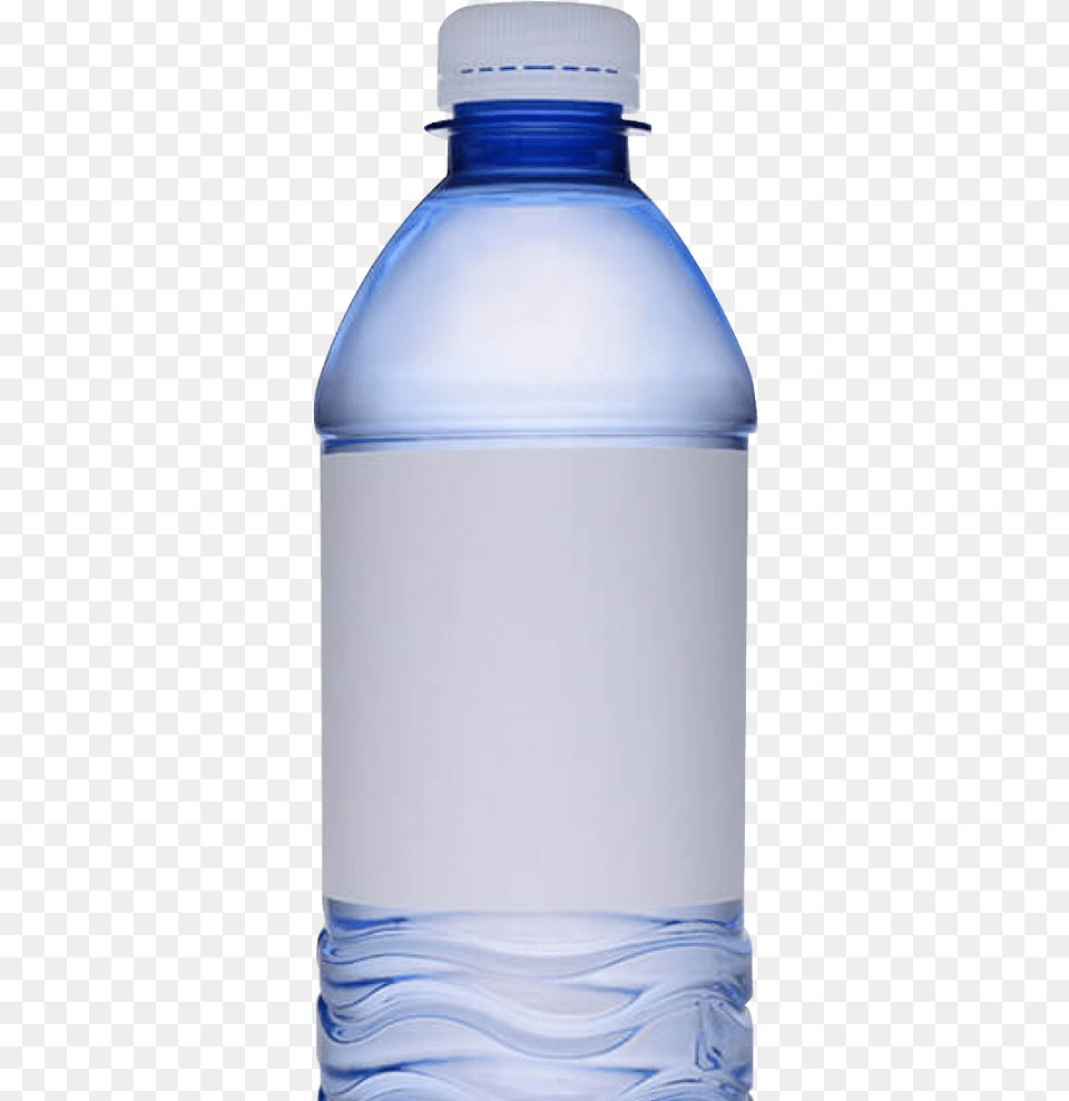 Water Bottle Clean Images Plastic Water Bottle With White Label, Water Bottle, Beverage, Mineral Water, Shaker Png Image