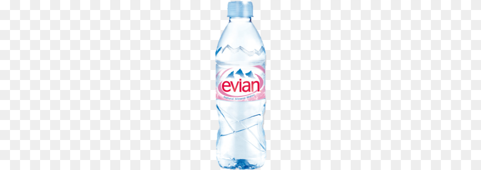 Water Bottle Clipart Evian Evian Water, Beverage, Mineral Water, Water Bottle Free Transparent Png