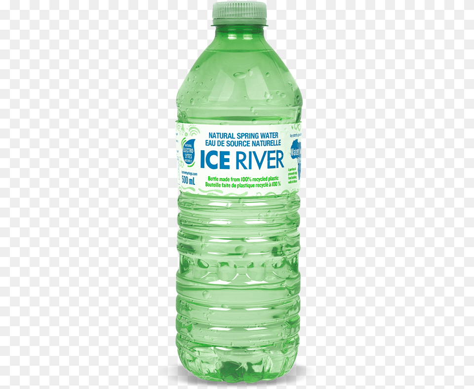 Water Bottle Icon 500 Ml Natural Spring Water 500 Ml Solution, Water Bottle, Beverage, Mineral Water, Shaker Free Png Download