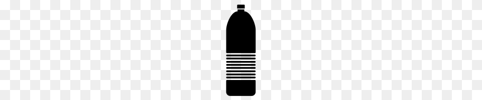 Water Bottle Icons Noun Project, Gray Png Image