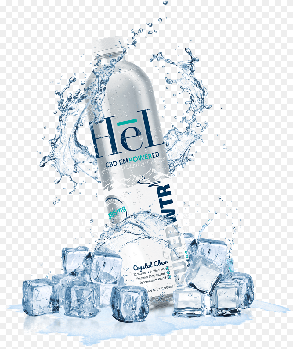 Water Bottle Splash, Beverage, Mineral Water, Water Bottle, Ice Png