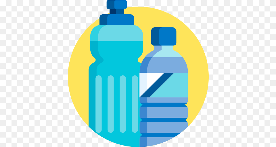 Water Bottle Sport Sports Free Icon Icono Botella Agua, Water Bottle, Plastic, Beverage, Mineral Water Png Image