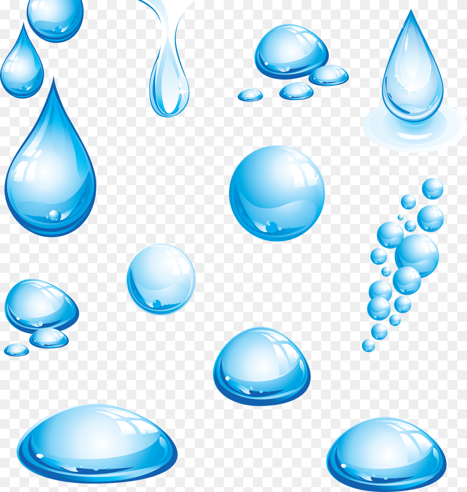 Water Bubbles, Droplet, Sphere, Lighting, Art Free Png Download