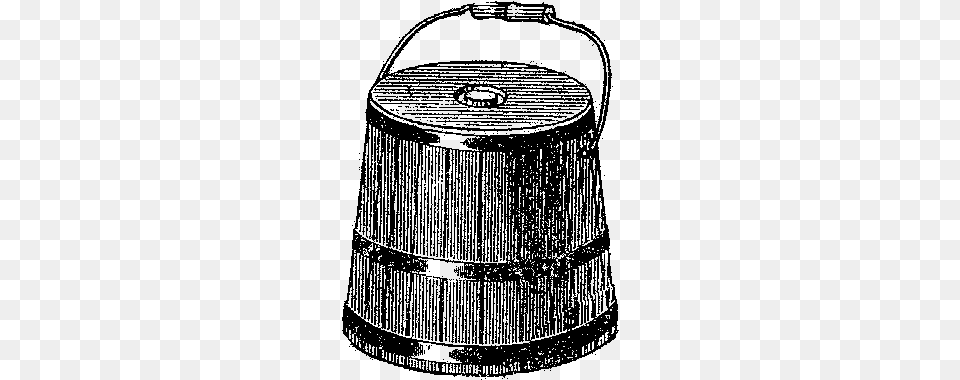 Water Bucket Illustration Illustration, Gray Png Image