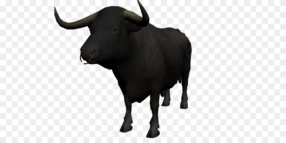 Water Buffalo Background For Dlpng, Animal, Bull, Mammal, Cattle Png Image