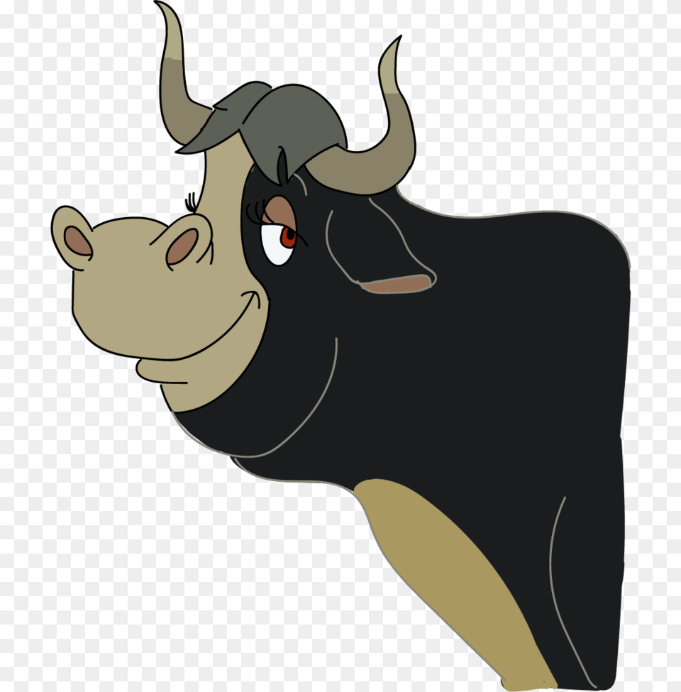 Water Buffalo Cattle, Animal, Bull, Mammal, Person Free Png