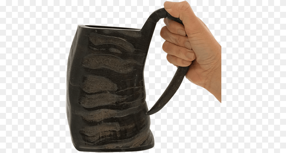 Water Buffalo Drinking Horn Tankard Alehorn Water Buffalo Horn Drinking Mug Tankard, Cup, Stein, Blade, Dagger Free Transparent Png