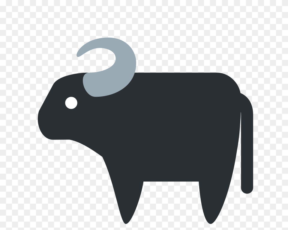 Water Buffalo Emoji Meaning With Emoji, Animal, Mammal, Wildlife, Bull Png