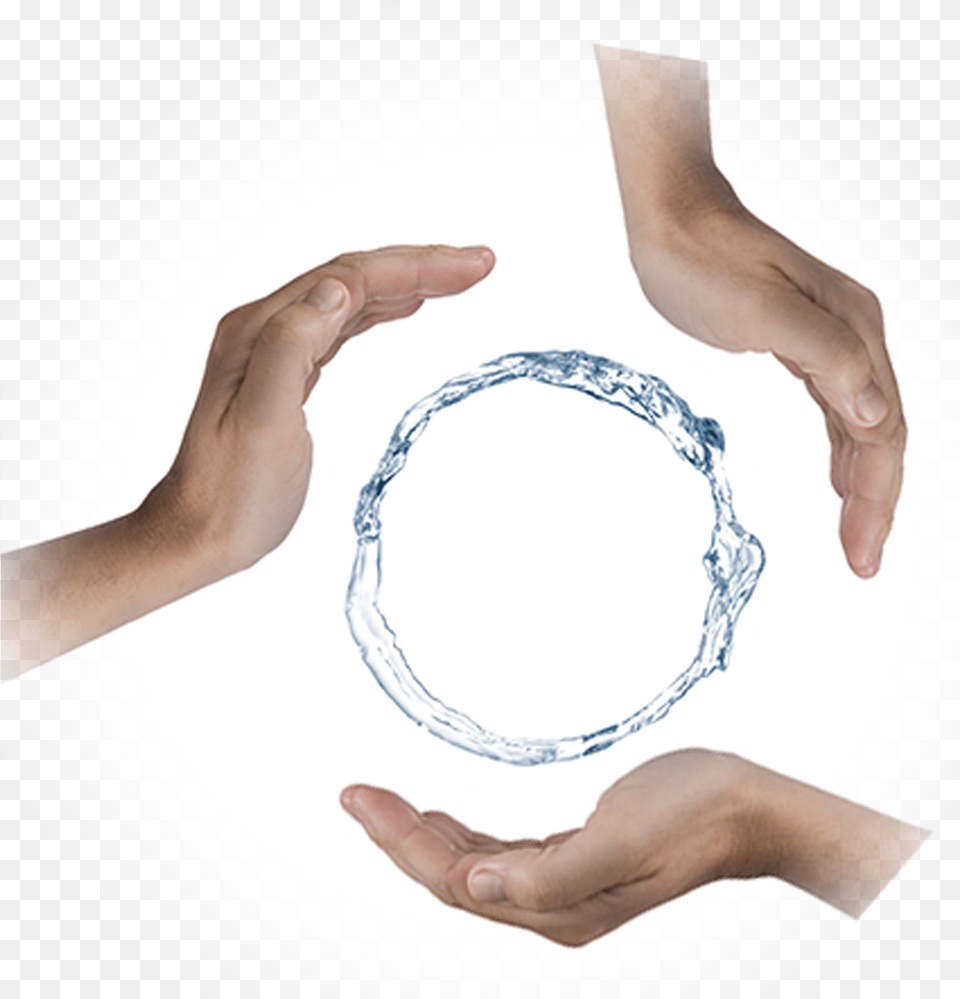 Water Circle, Person, Hand, Finger, Body Part Png Image