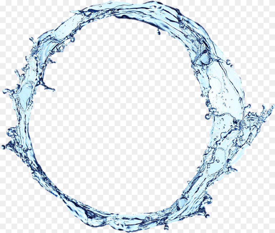 Water Circle Picture Water Splash Round, Outdoors, Nature, Ct Scan, Person Free Transparent Png