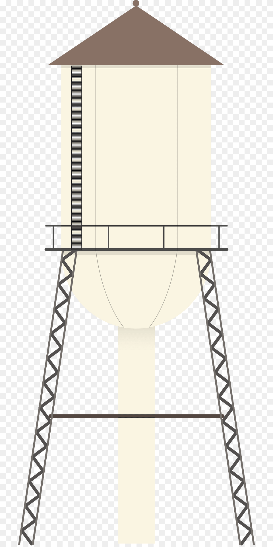 Water Clipart, Architecture, Building, Tower, Water Tower Free Transparent Png
