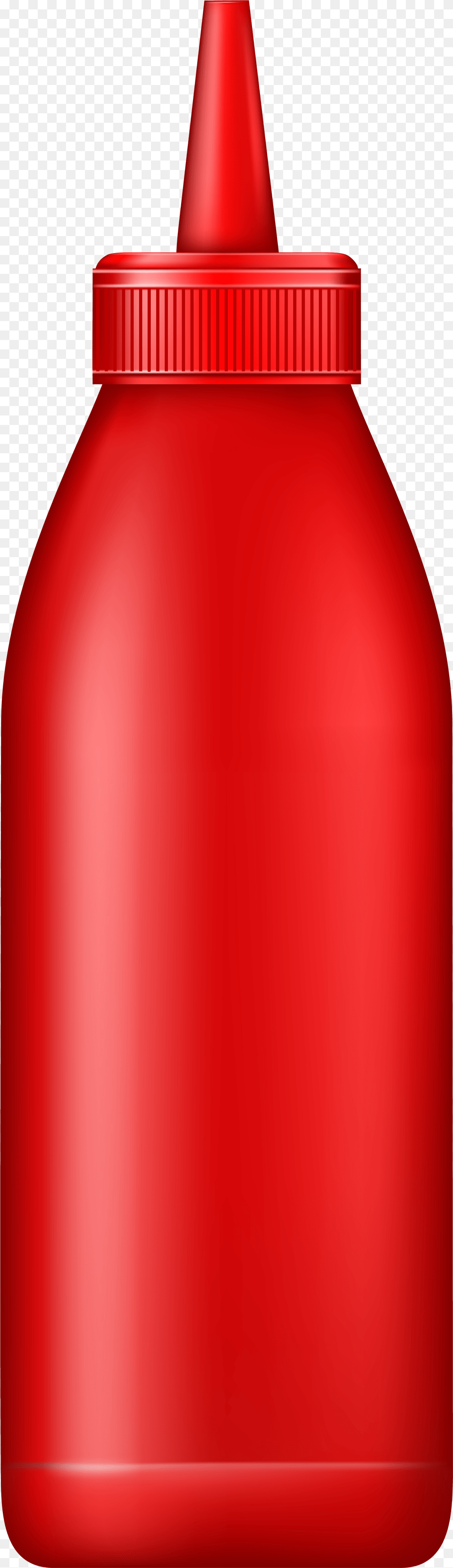 Water Clipart Red Ketchup Bottle, Food Png