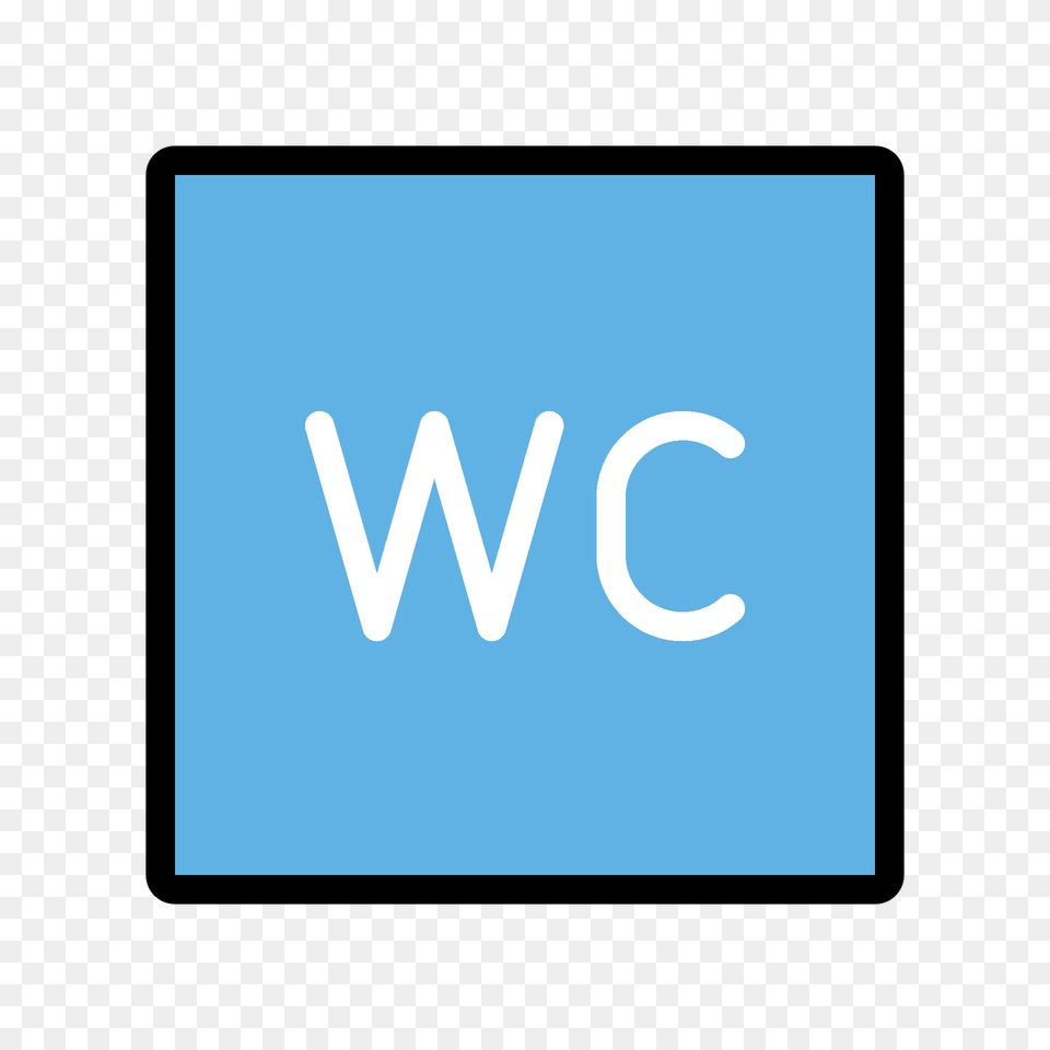 Water Closet Emoji Clipart, Symbol, Sign, Logo, Computer Hardware Free Png Download
