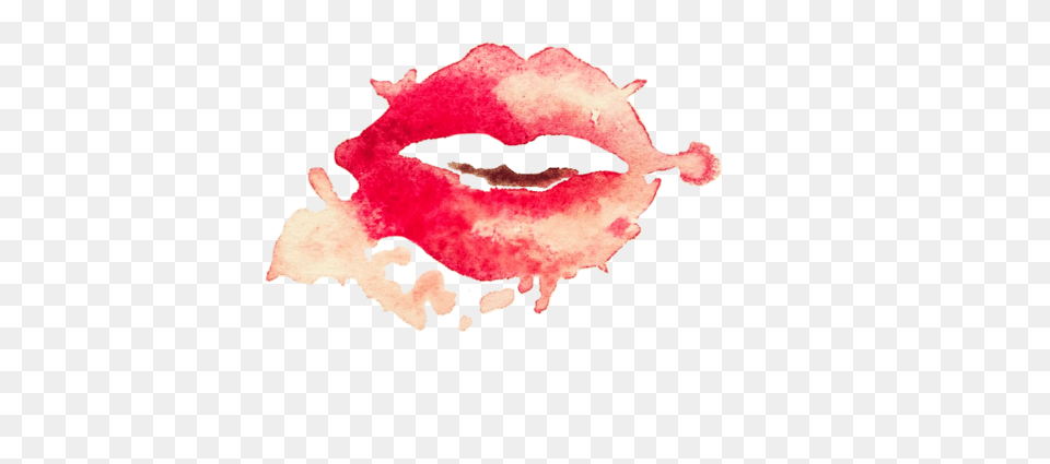 Water Color Lips Picture Illustration, Body Part, Mouth, Person, Animal Png