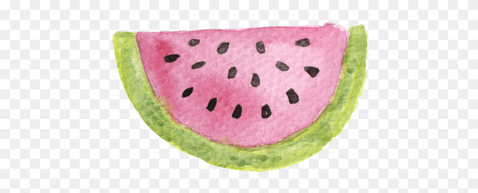 Water Color Water Melon, Food, Fruit, Plant, Produce Png