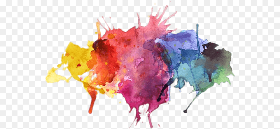 Water Colors Paint Splatter Paint Splatter Background, Art Free Transparent Png