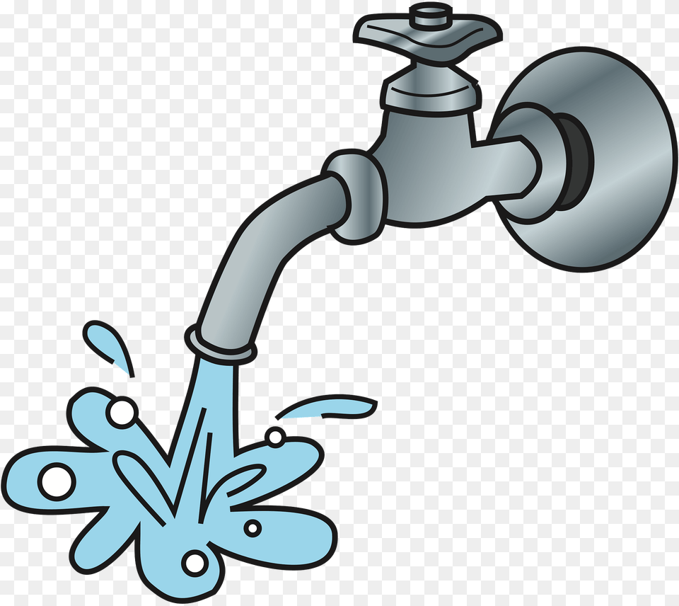 Water Coming Out Of A Faucet Clipart, Tap, Sink, Sink Faucet, Dynamite Png Image