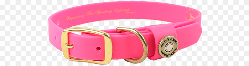 Water Dog Collar Pink Over And Under Dog Collar, Accessories, Belt Free Png