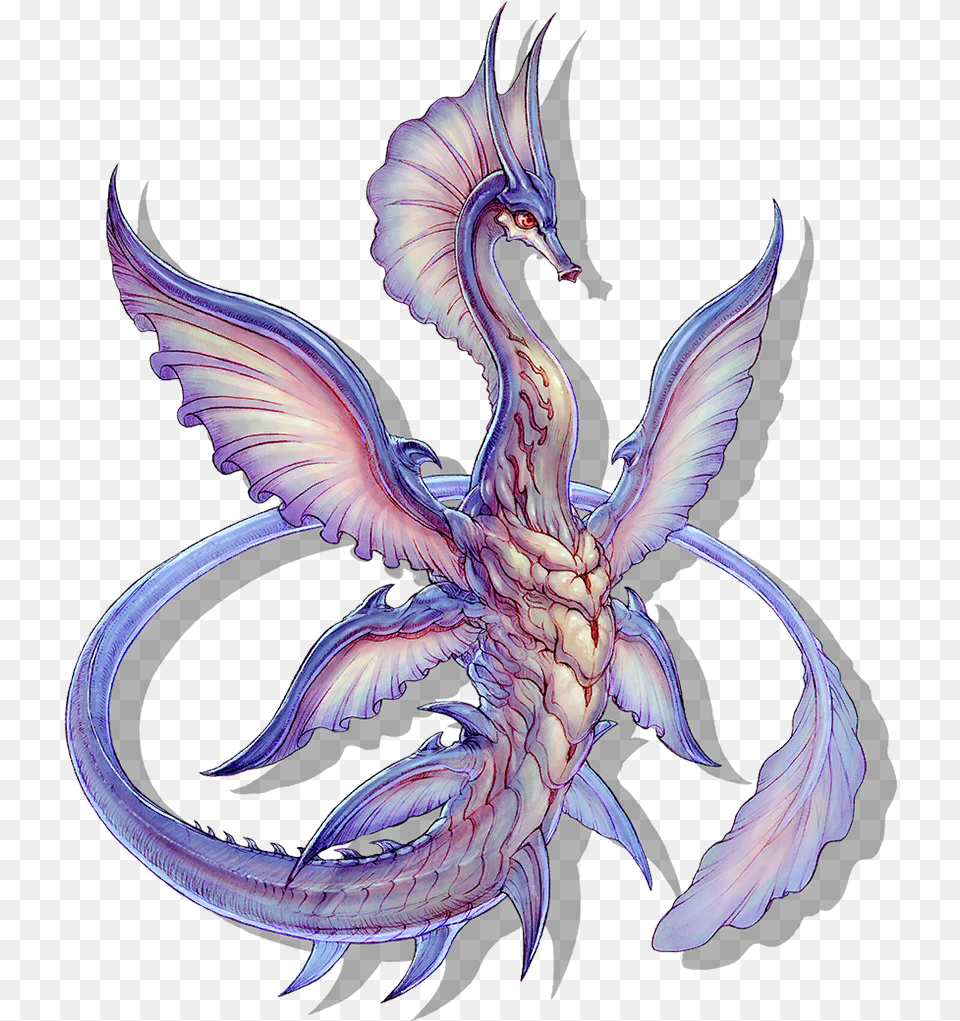 Water Dragon Terra Battle 2 Wiki Mythical Water Dragon Drawing, Animal, Bird Png