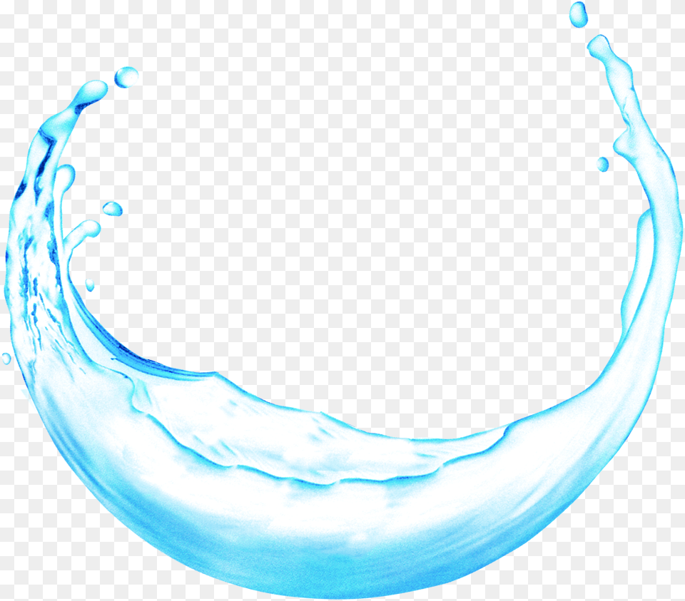 Water Drop Blue Round Water Splash, Beverage, Milk, Adult, Wedding Free Png