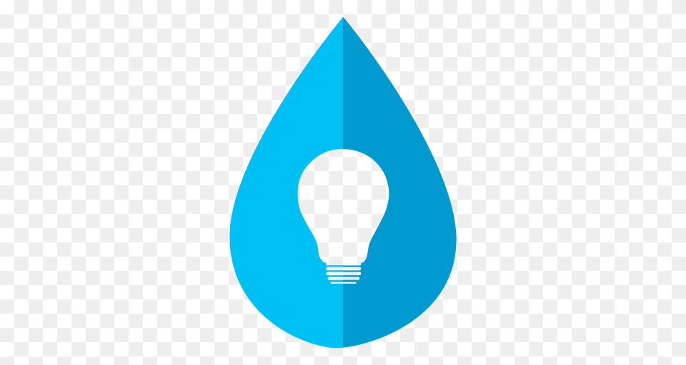 Water Drop Bulb Icon, Light, Droplet, Astronomy, Moon Free Png Download