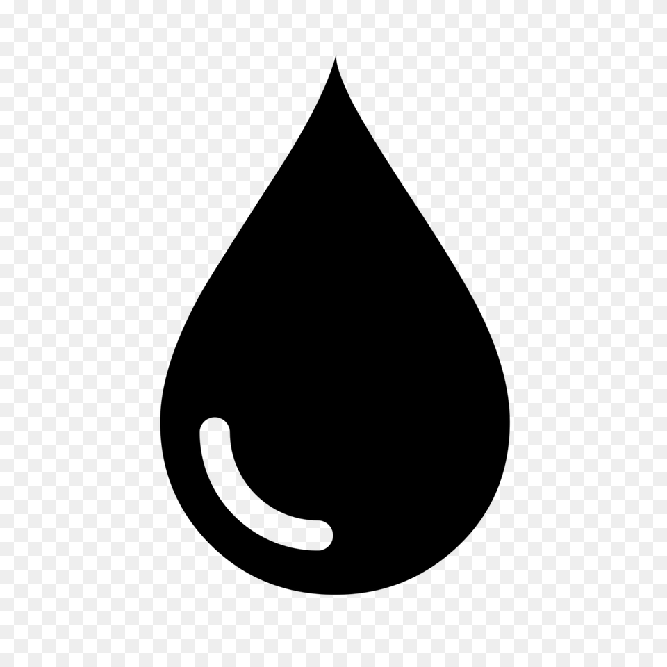 Water Drop Clipart Black And White Clip Art Library, Gray Png Image